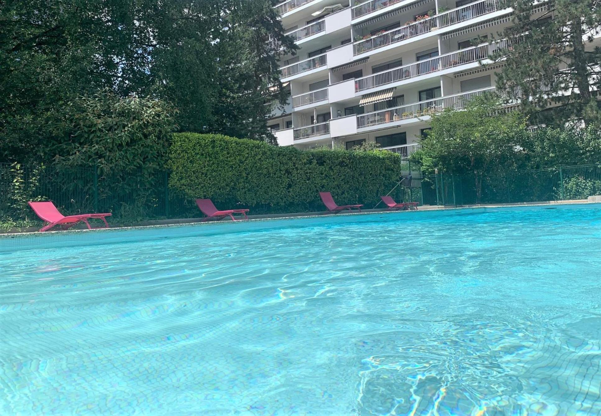 Kusmi Love Piscine Proche Du Lac Annecy Exterior photo